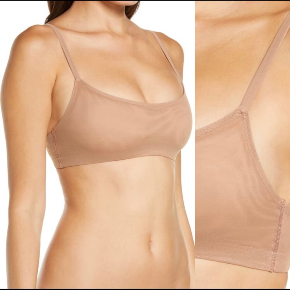 SKIMS Mesh Scoop Bralette